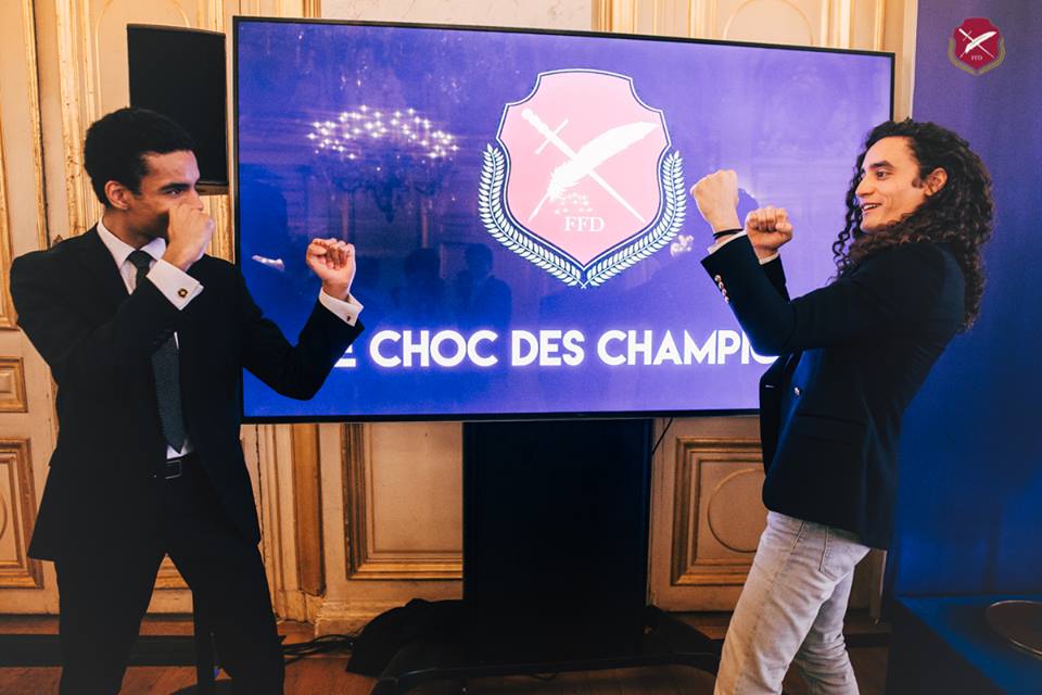 FFDebat's tweet photo. Revivez en images le #ChocDesChampions qui a ouvert au Quai d'Orsay la Semaine de la Langue Française et de la Francophonie ! #SLFF17 #FFD https://t.co/ynMXyRSgQV