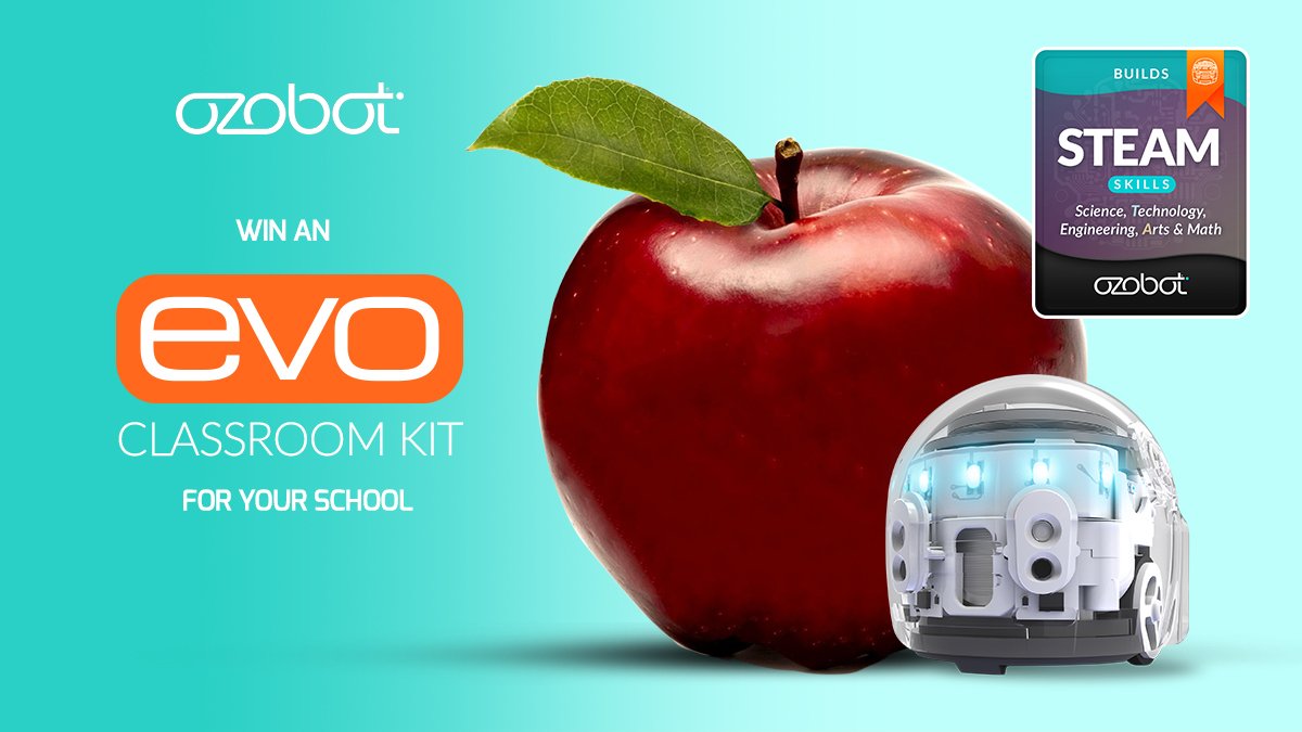 AngelaAbend's tweet photo. Hey #BFC530 ~
HELP PROJECT EXTRA WIN an Ozobot Evo Classroom Kit!
Click on the HEART on the bottom of link:
Go to: https://t.co/4mDf56vReT https://t.co/M93IZHZyGN