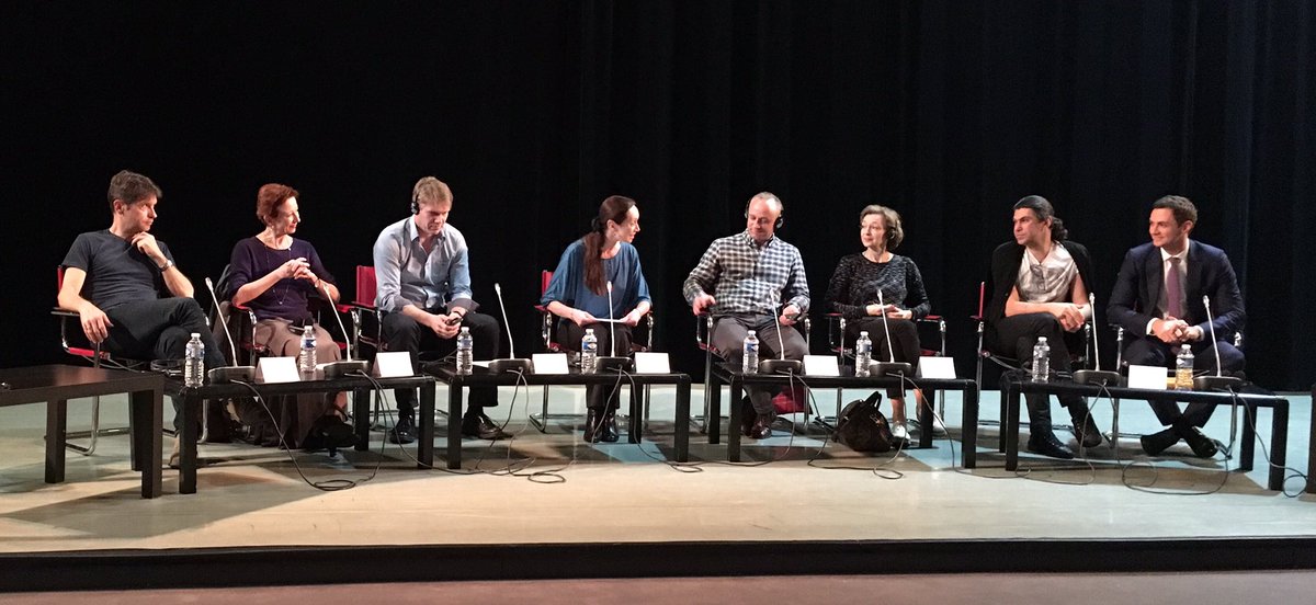 PrixdeLausanne's tweet photo. #PrixdeLausanne's CEO #ShellyPower is attending a panel discussion at @BalletOParis school with many Directors of the partners schools! https://t.co/igIZOx2WvW