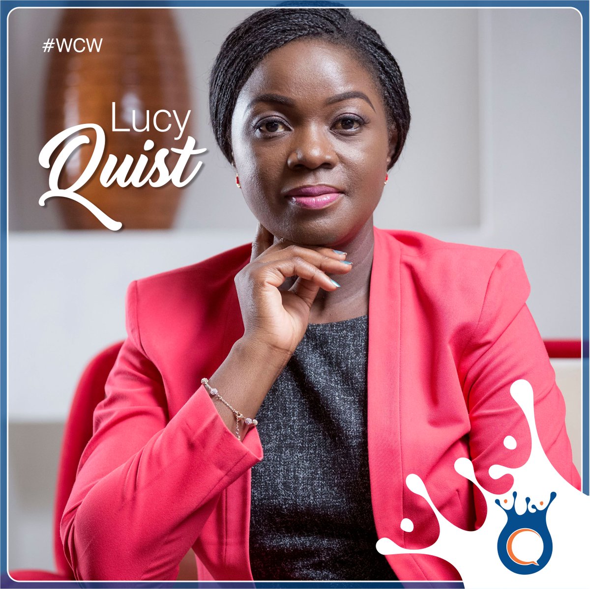 OutspokenEdge's tweet photo. #WCW Today we celebrate @LucyQuist for her inspiration to this generation. #OutspokenEdge #BeOutspoken #WomenInTech
#womenofcourage https://t.co/HjmOQwF514