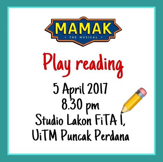 badangthemovie's tweet photo. MALAM INI #MamakTheMusical #ApaMau #walla https://t.co/B0GUUshNaV