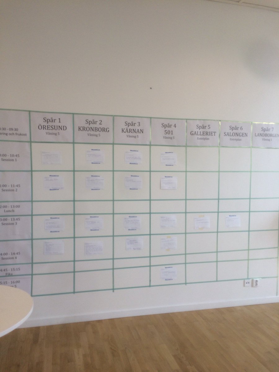 karstendc's tweet photo. The grid from the unconference #emeet #helsingborg (@ Marina Plaza Hotel - @elitehotels) https://t.co/hcjIF7qdha https://t.co/GsOToQsukc