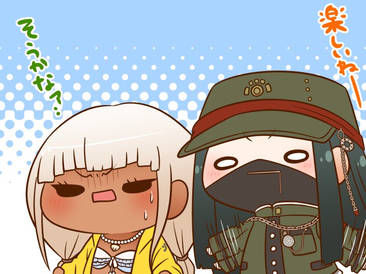 湯丸 Twitterissa ダンガンロンパｖ3 夜長アンジー 真宮寺是清 いれかわってるぅ お題 中身が入れ替わって 神ってる のポーズをしてる是清 中身アンジー と神経を抜き取ろうとしてるアンジー 中身是清 リクエストありがとうございました