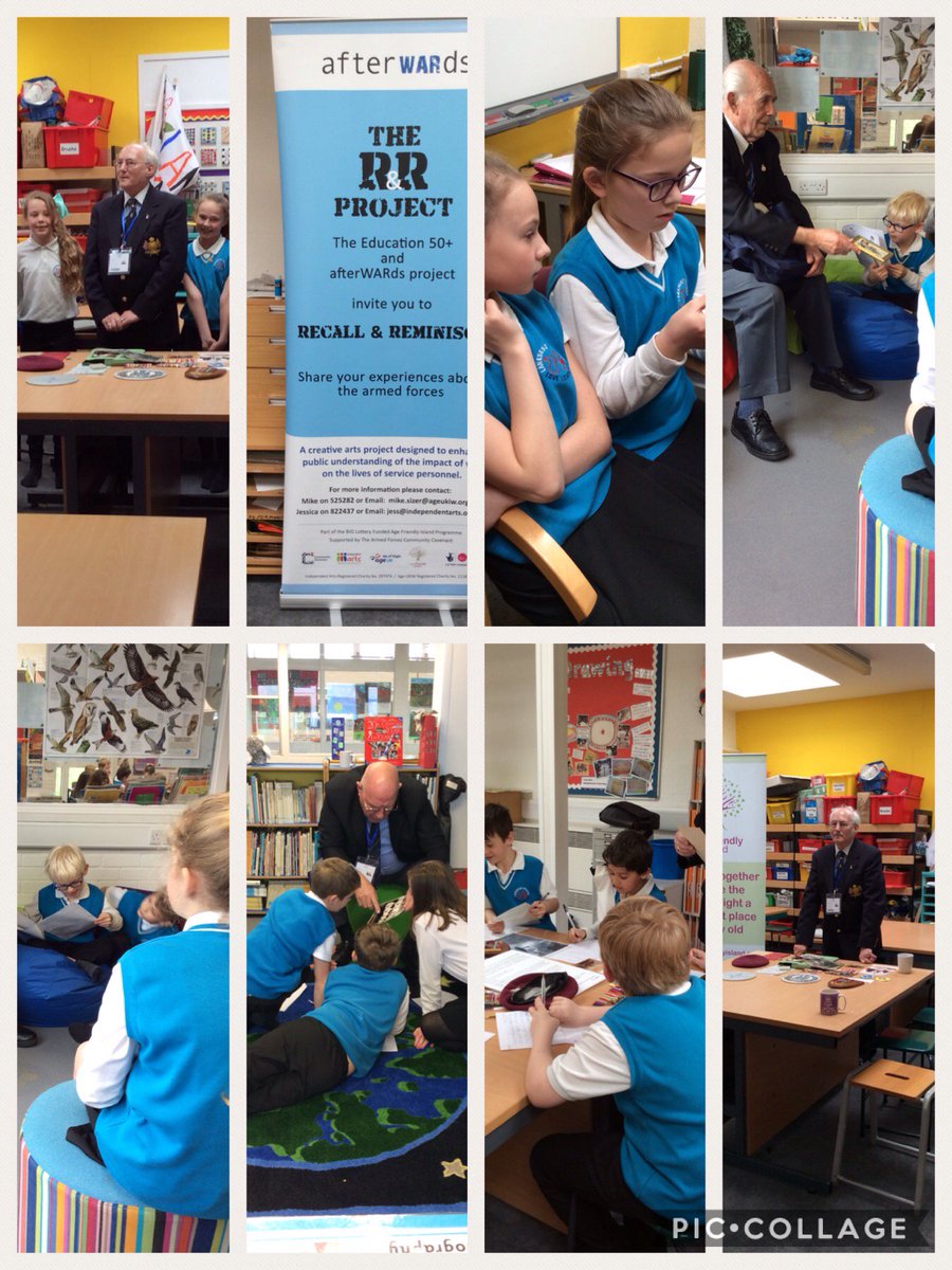 grahamandre's tweet photo. Our children were lucky to have some guests visit us to talk about the war and share memorabilia #rrproject #primaryrocks  @lanesendprimary https://t.co/iCSOkDJTOj
