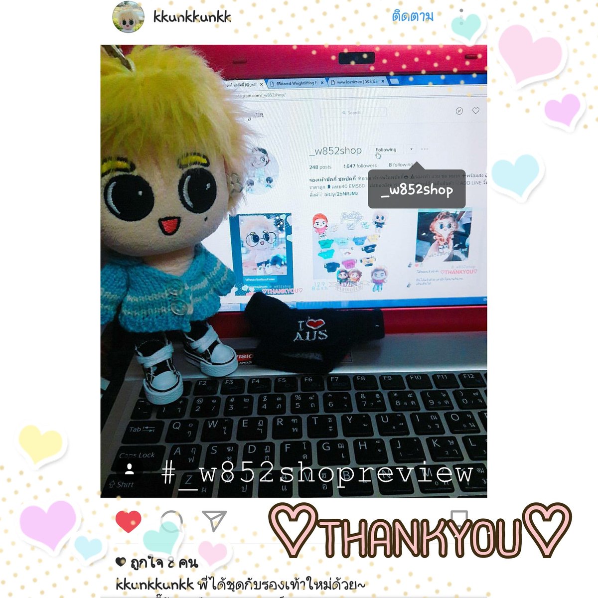 _w852shop's tweet photo. (ฝากรีค่ะ♡)💕 #พร้อมส่ง #เสื้อชัคกี้ 🐣
 มีหลายแบบ ตัวละ109บาทเท่านั้น 
ดูเพิ่มIG👉_w852shop 
#GOT7DOLL #ตลาดกัซ #GOT7FIGURE https://t.co/PPlTA6WfT6
