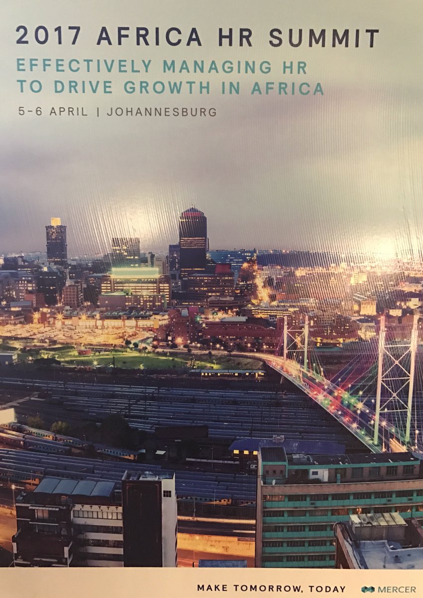 mattduffyuk's tweet photo. Excited to bring Darwin to Africa! If you're in Joburg today @mercer Africa HR Summit, come say hi! @ThomsonsOnline #changingbenefitsforgood https://t.co/lWZIRCEDGr