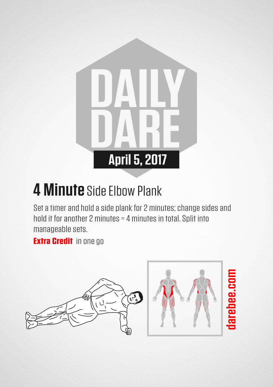 Darebee 5 minute plank hotsell