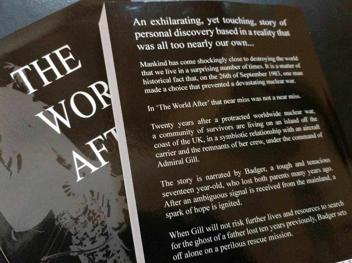 DL_Gore's tweet image. OUT NOW in paperback and ebook! See theworldafter.co.uk for retail links. #TheWorldAfter