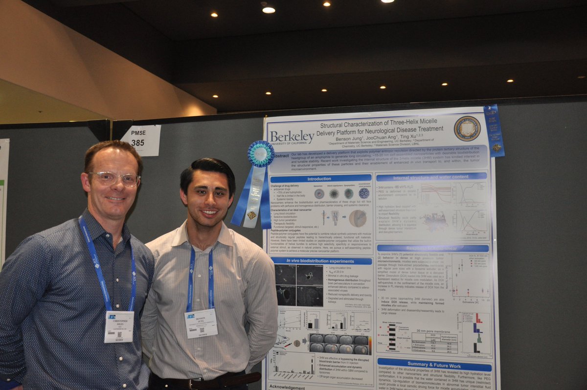 acspmse's tweet photo. PMSE Best Poster Award winner: Benson Jung of UC-Berkeley. Congrats! #ACSSanFran #PMSESF @acspmse @ACSNatlMtg @AmerChemSociety
@UCBerkeley https://t.co/DtYhFiCehS