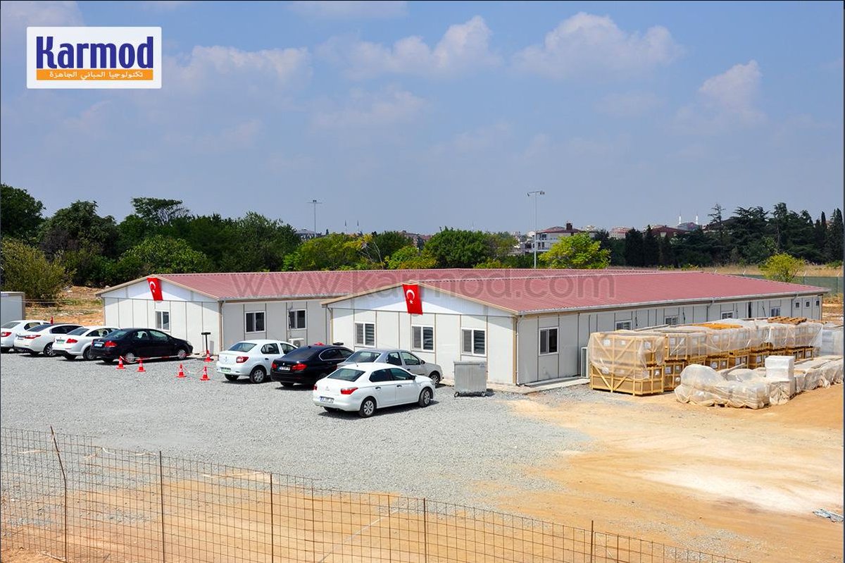#المباني_الجاهزة_في_الكويت تضع شركة كارمود خبرتها في صناعة مباني جاهزة لحضائر العمل و البناء بمواصفات و أسعار ممتازةkarmod.com/ar