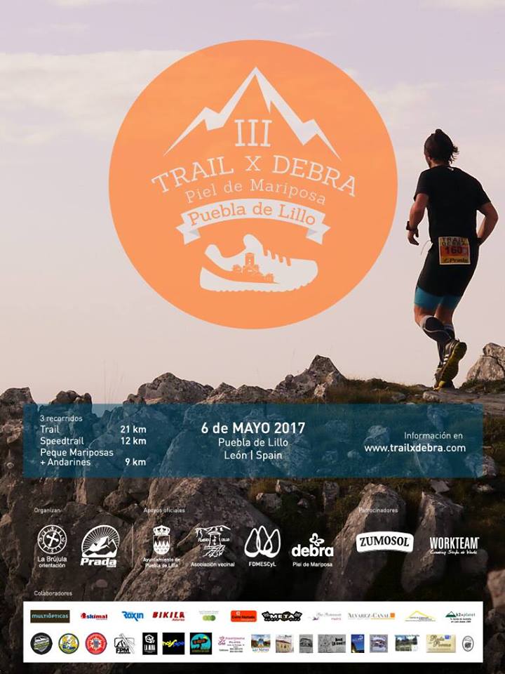 pieldemariposa's tweet photo. ¡Vuelve el III #TrailXDEBRA #PieldeMariposa en Puebla de Lillo #León! ⛰️🏃No te quedes sin tu plaza 😀💪 Más info en: https://t.co/VHsfifuLrn https://t.co/LAfKe96Tvc