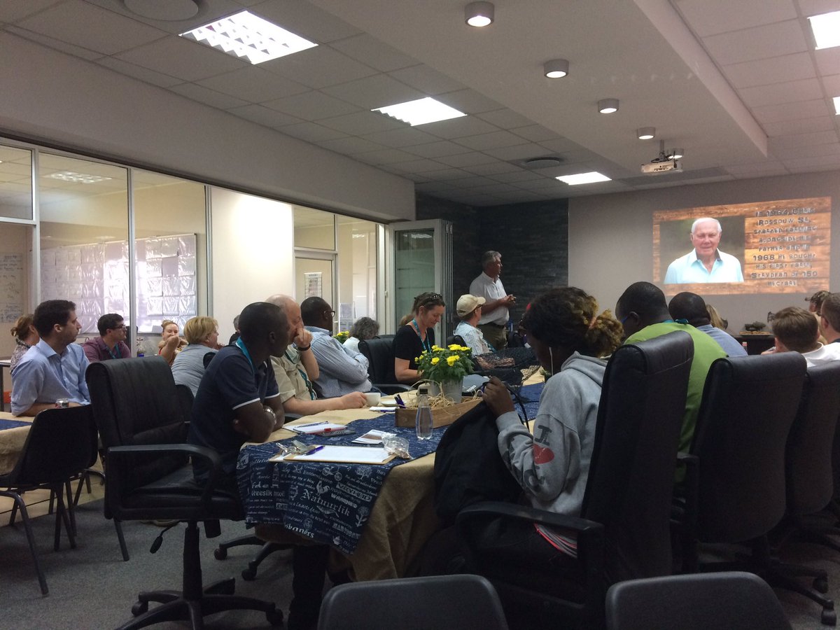 We are at Rossouw Group: Tour 2. #IFAJcongress17