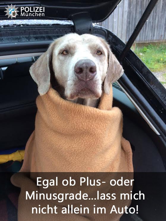 #Achtung...bald wirds wieder Sommer...#Polizei #München