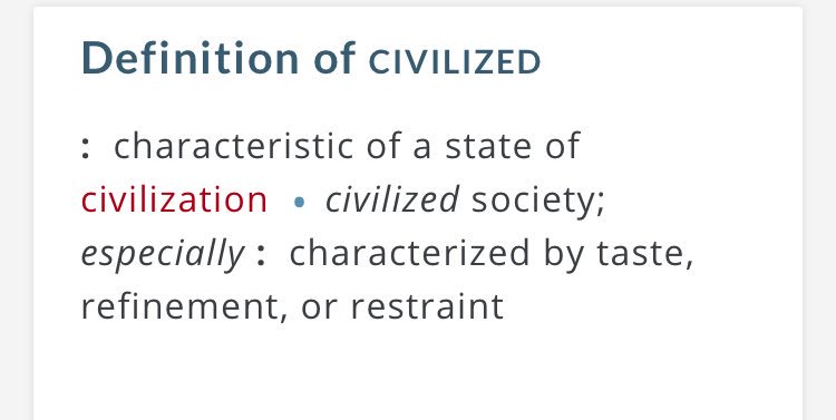 What Is Civilised – Définitions : civilisation – ITVEYB