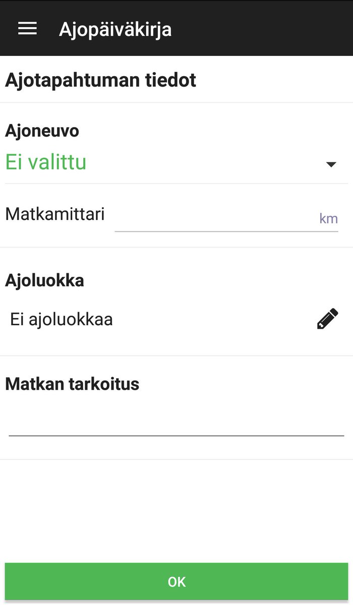 Kuinka helppoa voi ajopäiväkirjanpito olla!? Kokeile 30 päivää ilmaiseksi ja totea itse! erp.maxtech.fi/login/trial/ #ajopäiväkirja #matkalasku