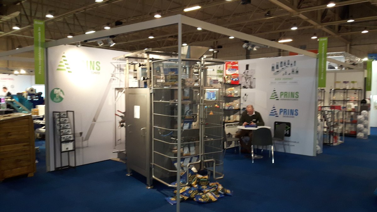 Prins is klaar voor de komende twee dagen! Informatie over turnkey oplossingen voor uw verpakkings lijn stand D307 #Brabanthallen # empack