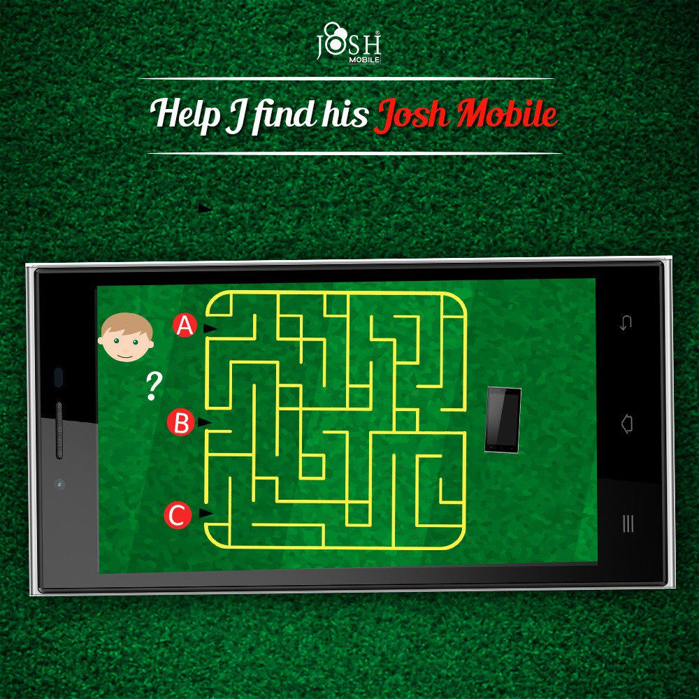 JoshMobileIndia's tweet photo. Help J find his #JoshMobile. Post your suggestion in the comments section below. #WackyWednesday https://t.co/0n5ELdkGod