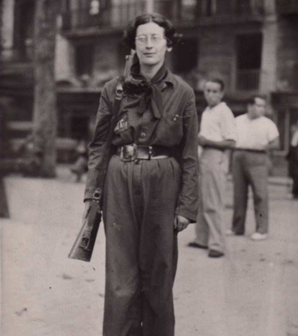 TheSandyGrant's tweet image. Simone Weil, philosopher #SheResisted #resist #RESISTANCE #philosophy