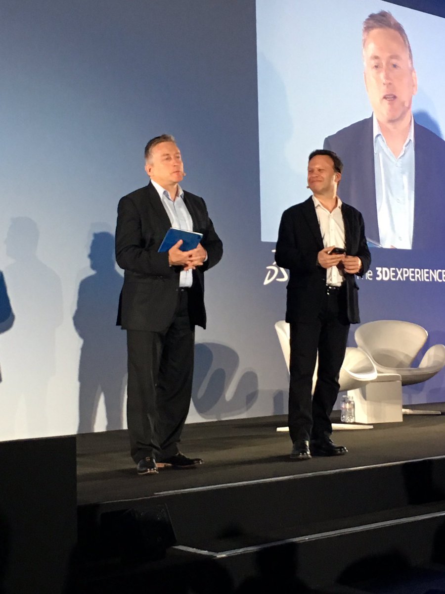 ceciledoan's tweet photo. Milan: @CATIABoss and @gpbassi announcing new world of #CognitiveAugmentedDesign #design @Dassault3DS @3DSCATIA @SOLIDWORKS #3DEXPERIENCE https://t.co/7VfhZ5AVnh