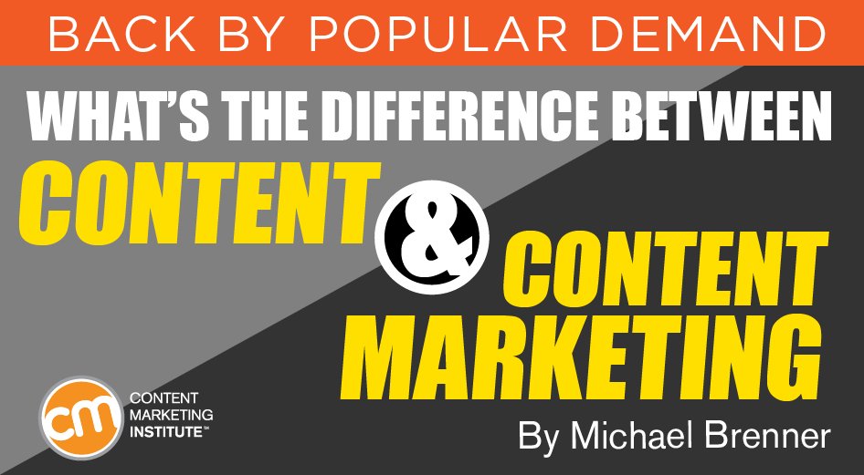 leadgenb2b's tweet photo. The Difference Between Content and Content Marketing https://t.co/dZGOcB5Z7j by #contentmarketing #contentpromotion #socialmarketing https://t.co/fDByV4ilEW