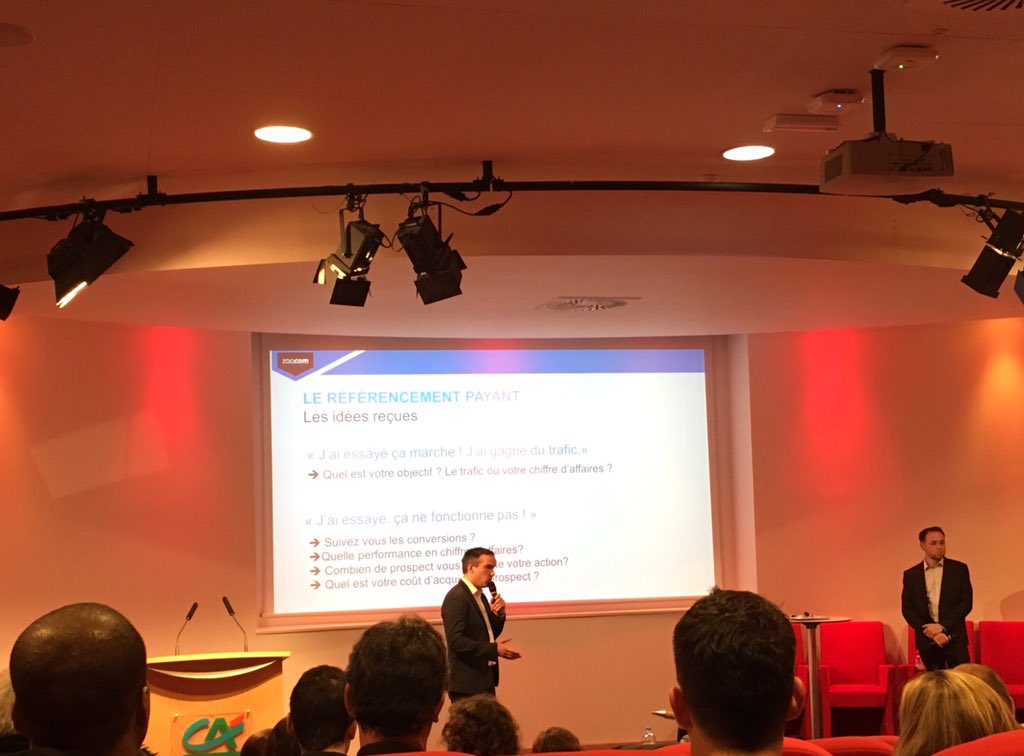 agencezaacom's tweet photo. En direct de la conférence #SEO Zaacom à #Caen avec la participation de @CA_Normandie https://t.co/k5P7DYhMCv