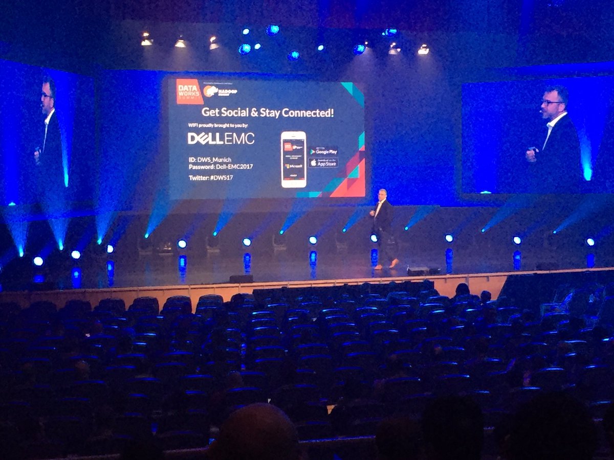 RossAPorter's tweet image. Great opening to #DWS17 in Munich. It&apos;s all about #Data #DellEMC