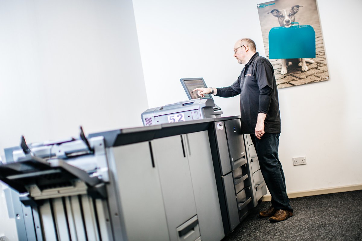 Our digital presses are up to speed this Morning  #Sheffieldissuper #rotherhamiswonderful #syb