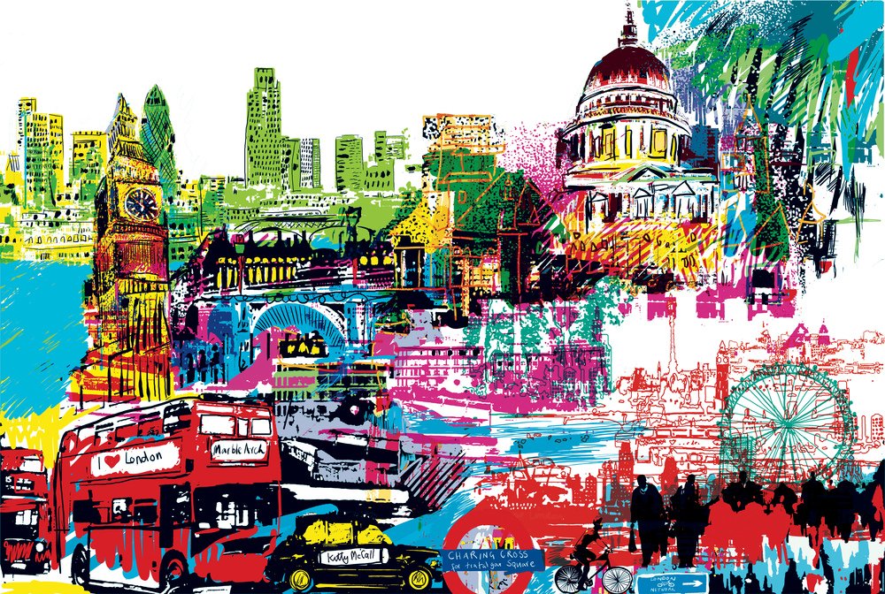 1tayyabs's tweet image. A lovely depiction of #London aka the best city in the world.