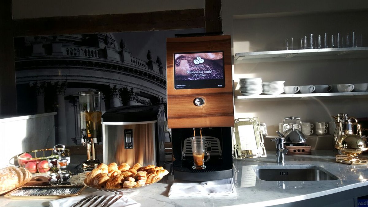 #museumhoteloxford museumhotel.uk Fantastic Peru #coffeemachine.  Brand New Hotel, Looks Amazing, Good Luck Guys.