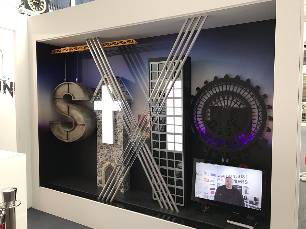 domabo_mkting's tweet photo. At the VM&amp;D show today with one of our clients - loving how the stand has come together. #VMDS2017 #hellostylo #events #tradeshow https://t.co/EmWe8DnLE4