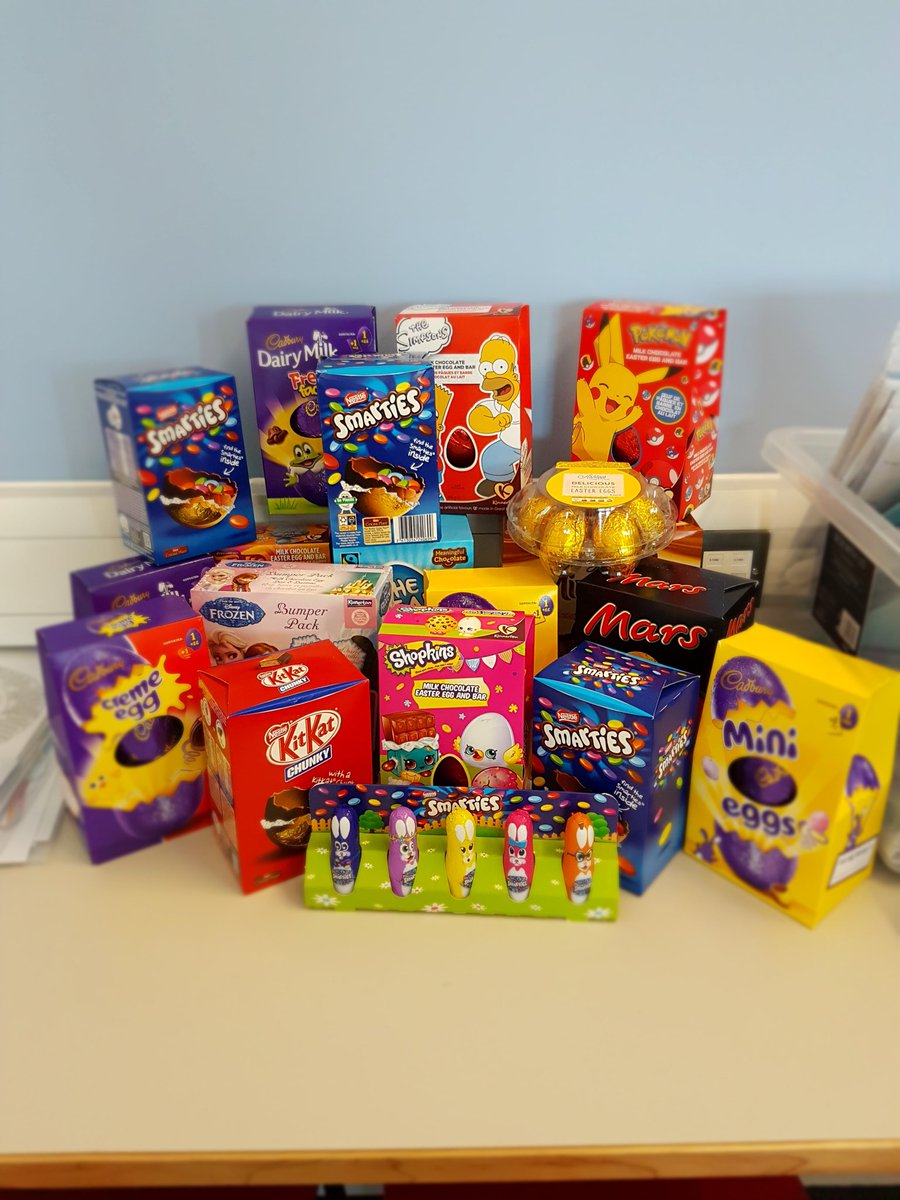 Thanks to staff and pupils for donations so far. Two days left to bring in an Easter treat. #charity <a href="/BaeBaglan/">Ysgol Bae Baglan</a> <a href="/Rotary/">Rotary International</a>
