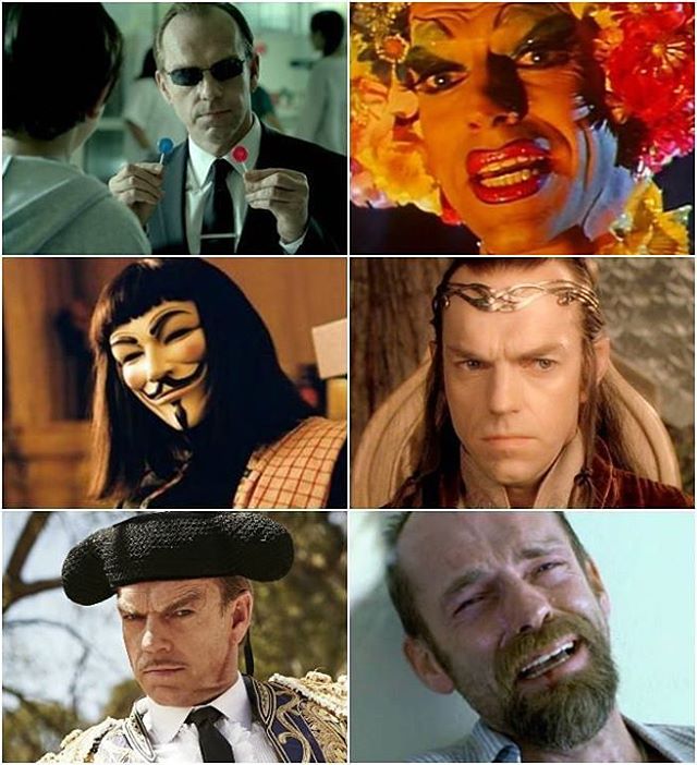 Happy Birthday Hugo Weaving!

Anyone have his message to tag? 