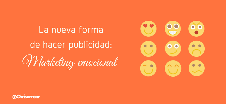 chrisarcar's tweet image. 💥 La nueva forma de hacer publicidad: Marketing emocional bit.ly/2o1Kk2q vía @Chrisarrcar #CommunityManager #MarketingExperiencial