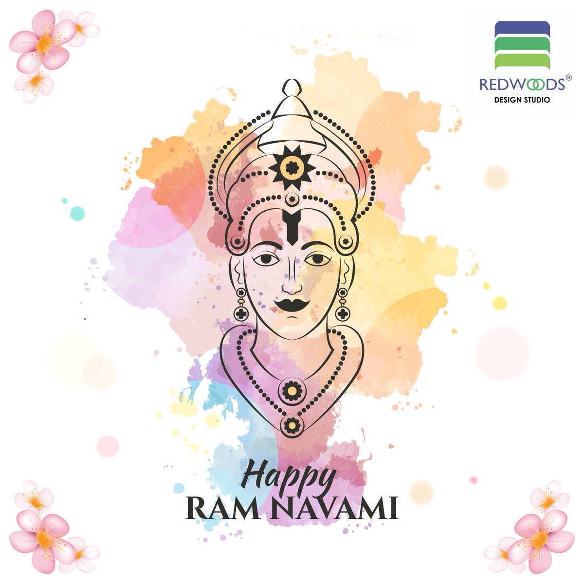 DesignStudioRed's tweet photo. Wish you a very #happyramnavami
#RamNavami #Ayodhya #LordRama https://t.co/Ioh6ee042o