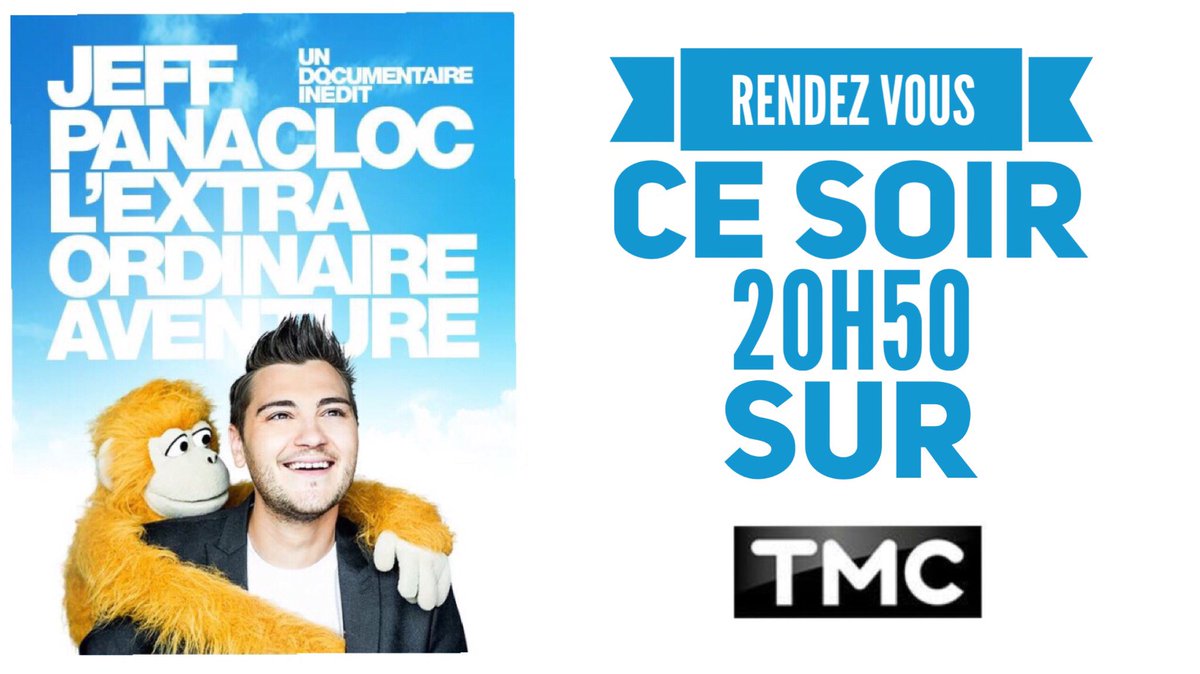 Jeffpanacloc's tweet photo. J'ai hâte de vous raconter ... 
sur @TMCtv ce soir 😍
#ilestcontent #documentaire #tmc https://t.co/XtsOKFg9NM