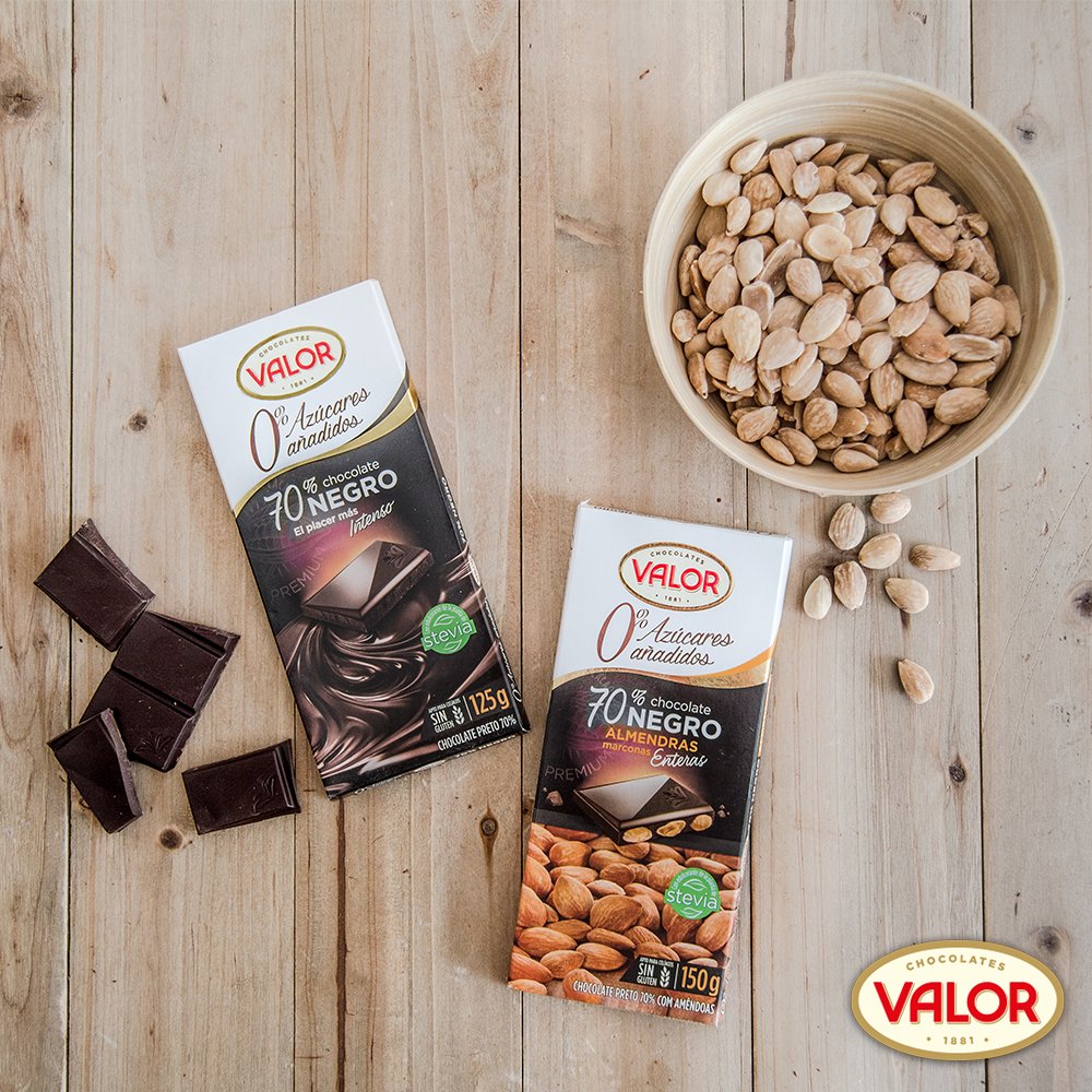 Placer intenso 0% azúcares añadidos, ahora con o sin almendras. ¿Con cuál te quedas?