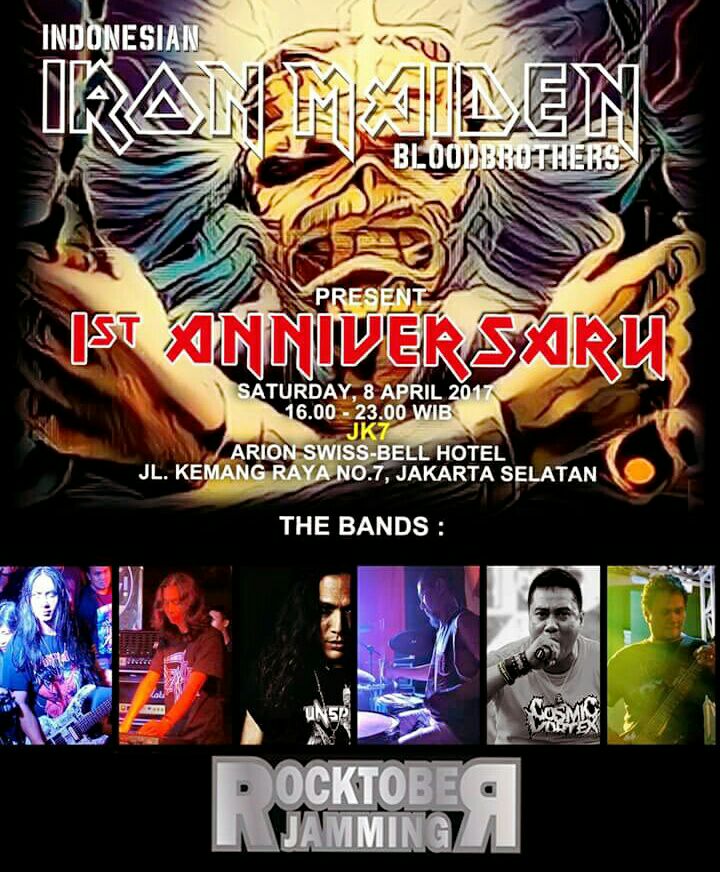 1st anniversary komunitas "INDONESIAN IRON MAIDEN BLOODBROTHERS"

datang dan saksikan kami pada :: Sabtu, 8 ... tmi.me/1ficdu
