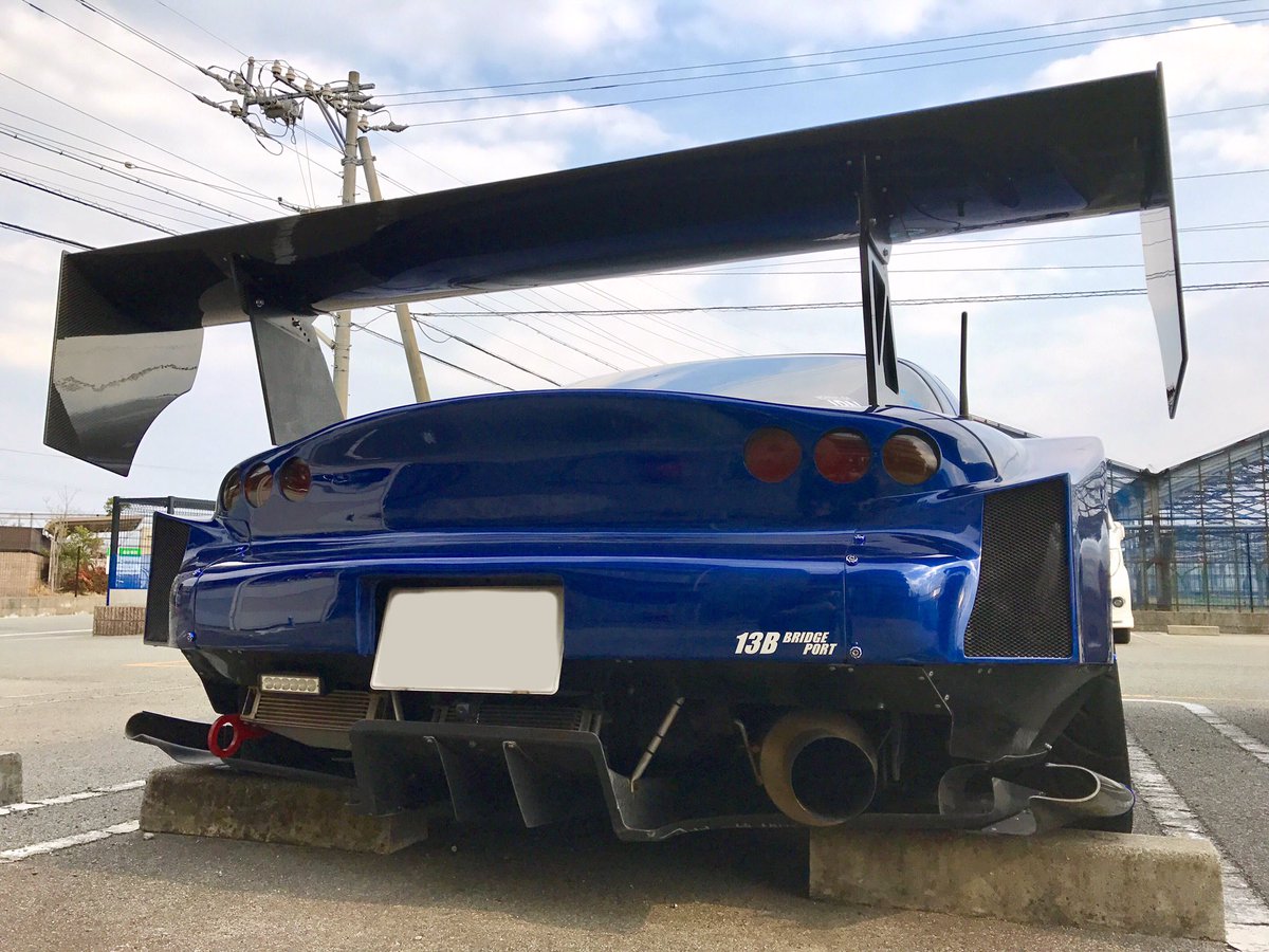 RX-7 FD3S DIRect 3D カーボン GT-WING 1680mm幅 : エアロ
