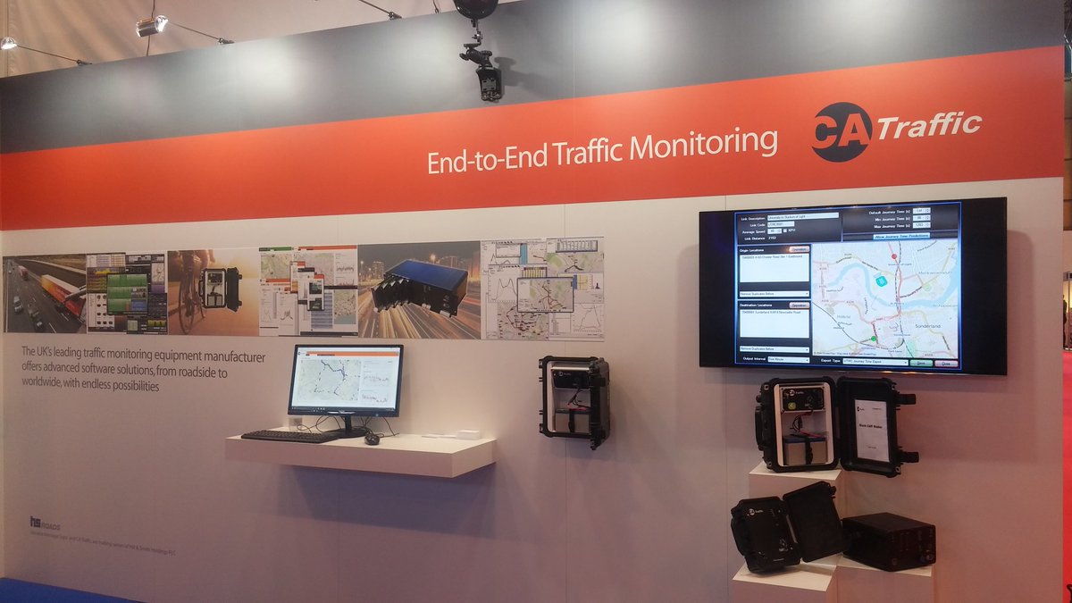 We are all ready for day 2 of Traffex! Please do come by stand D40 to disscuss how our latest solutions can benfit you today! #Traffex2017