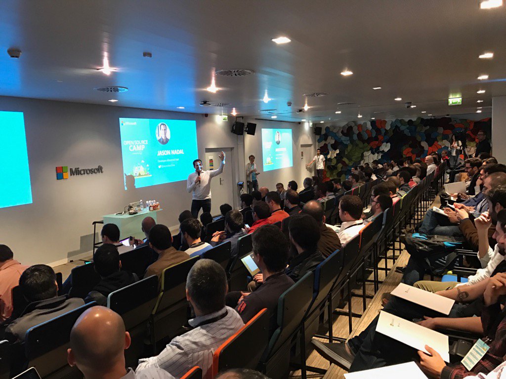 ElCalado's tweet photo. Who thought Microsoft would put together an Open Source Camp? #msoscamp #microsoftpt #bpx https://t.co/227lDeORwJ