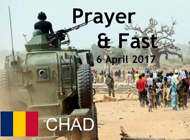 Join us tomorrow as we stand in the gap for the nation of Chad