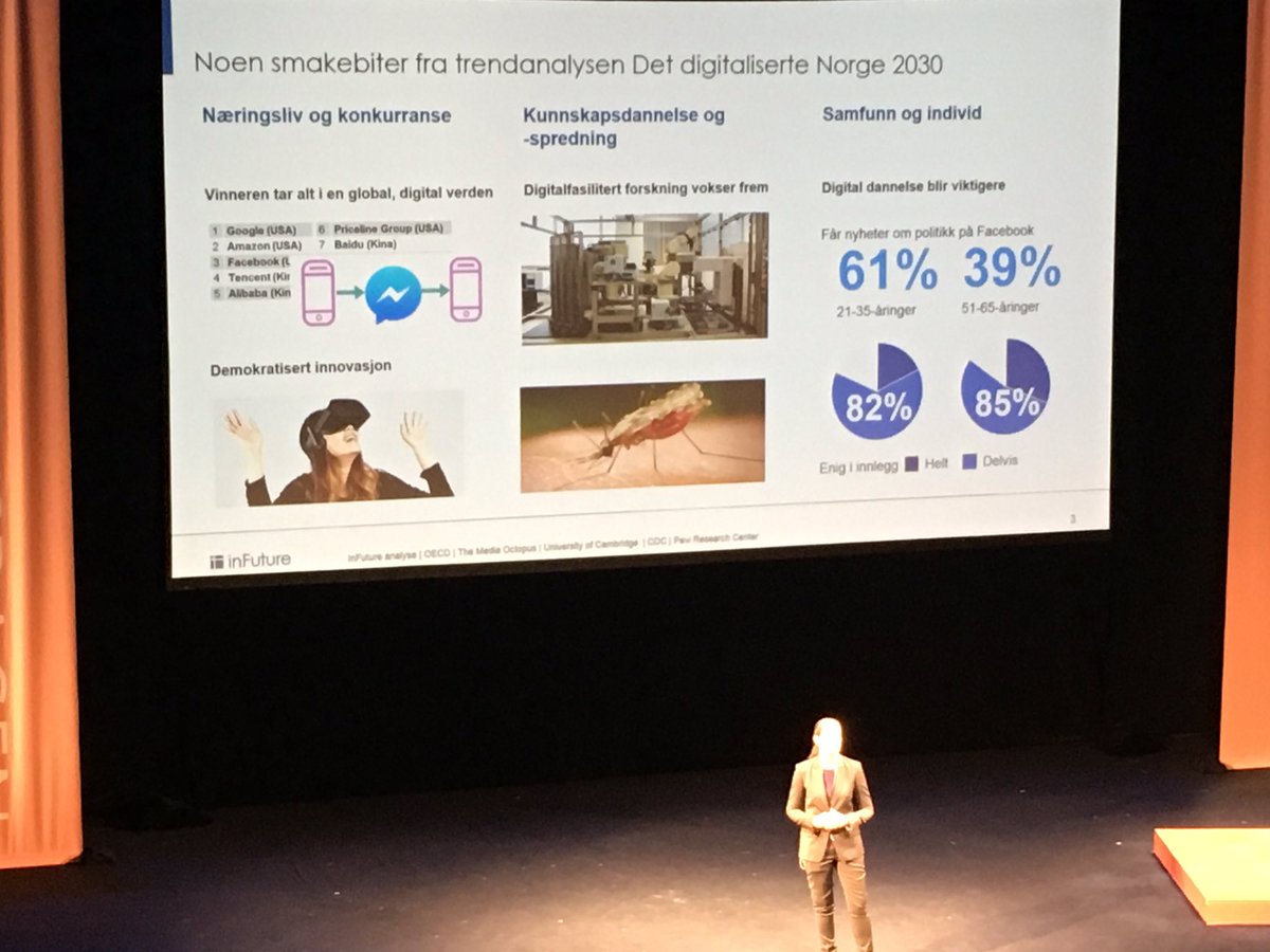 Kunnskapsrike og fremsynte Camilla Tepfers! #stabiltustabilt #digitalisering #foresight #infuture