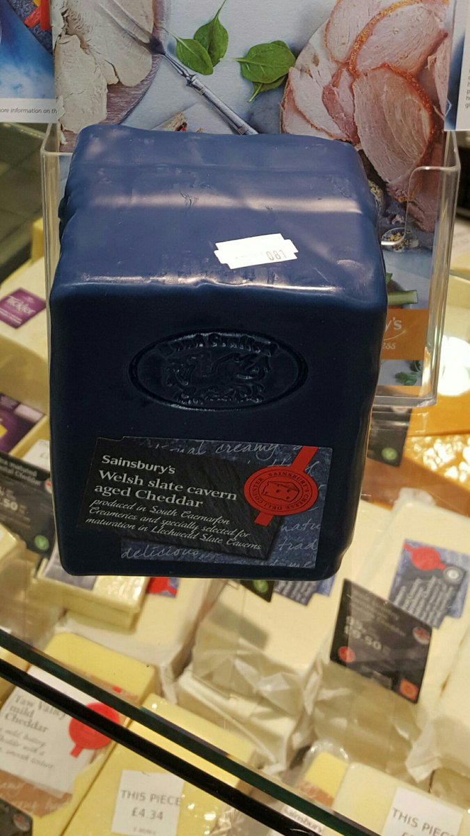 Swilliamgray's tweet image. Sampling this week....Welsh Slate Cavern Aged Cheddar. Currently on promotion 80p per 100g #cheesesampling #cheeseoffers #n04js