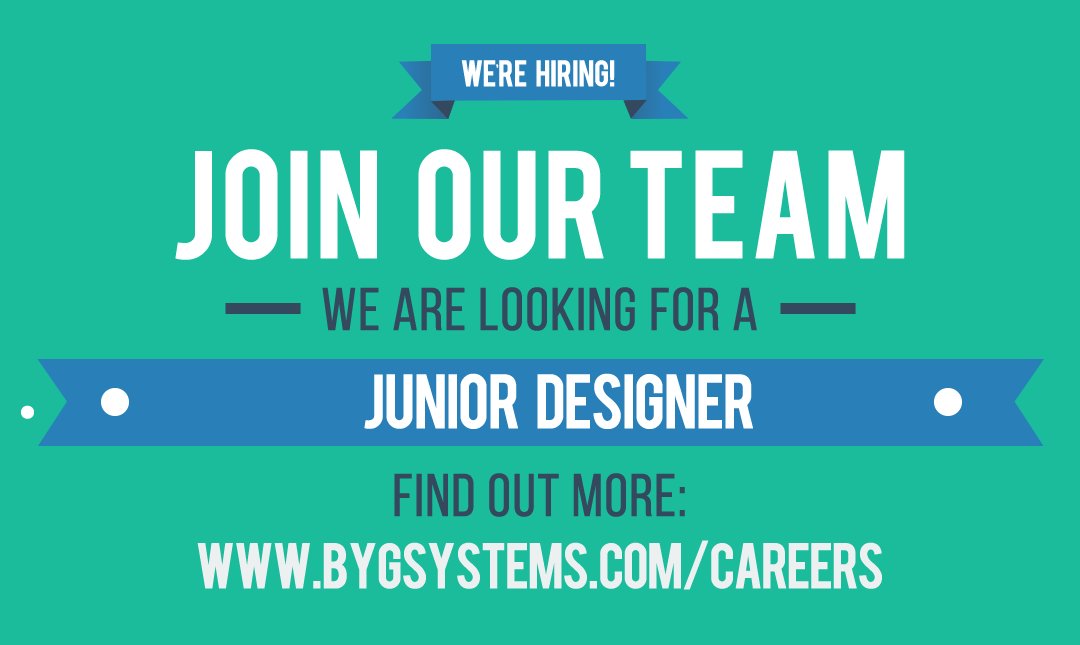 Wahoo we're #hiring! We're looking for talented #digitaldesigners in the #Nottingham area for our Junior Designer/Content Developer role