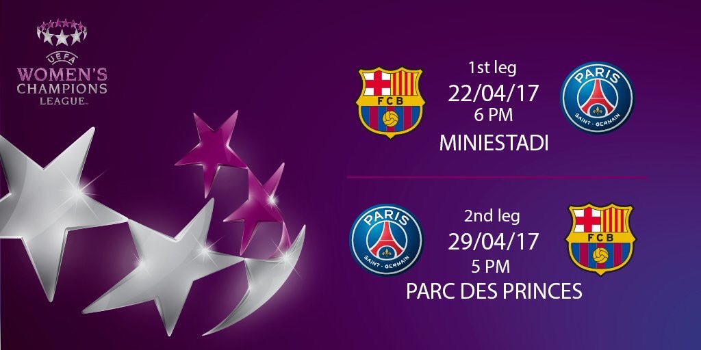AshleyLawrence's tweet photo. The stage is set @UWCL ⚽️🔥🏆💪🏾 #RoadToCardiff #psgbarca https://t.co/f3fRxjPh95