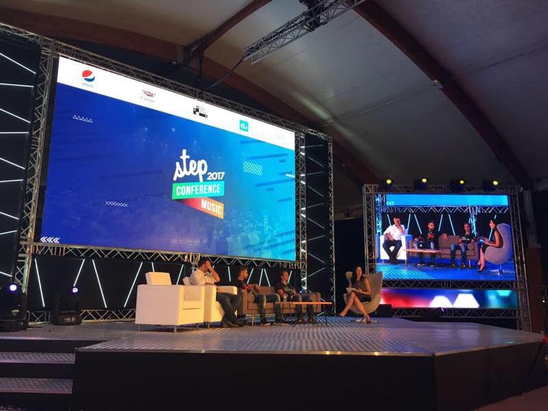 EntMagazineME's tweet image. Now on at #STEP2017: Our Managing editor @tashapupic discusses #MENA #ecommerce with @OmarSoudodi, @Idriss_alrifai + @nooruldeenagha