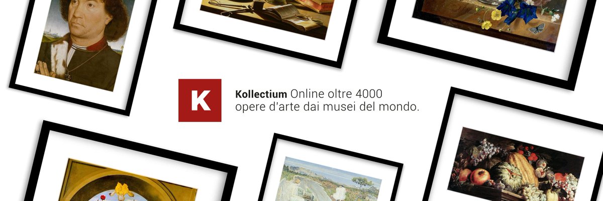Siamo tornati! Nuova veste #grafica per noi e oltre 4000 #immagini provenienti dai #musei di tutto il #mondo! kollectium.com