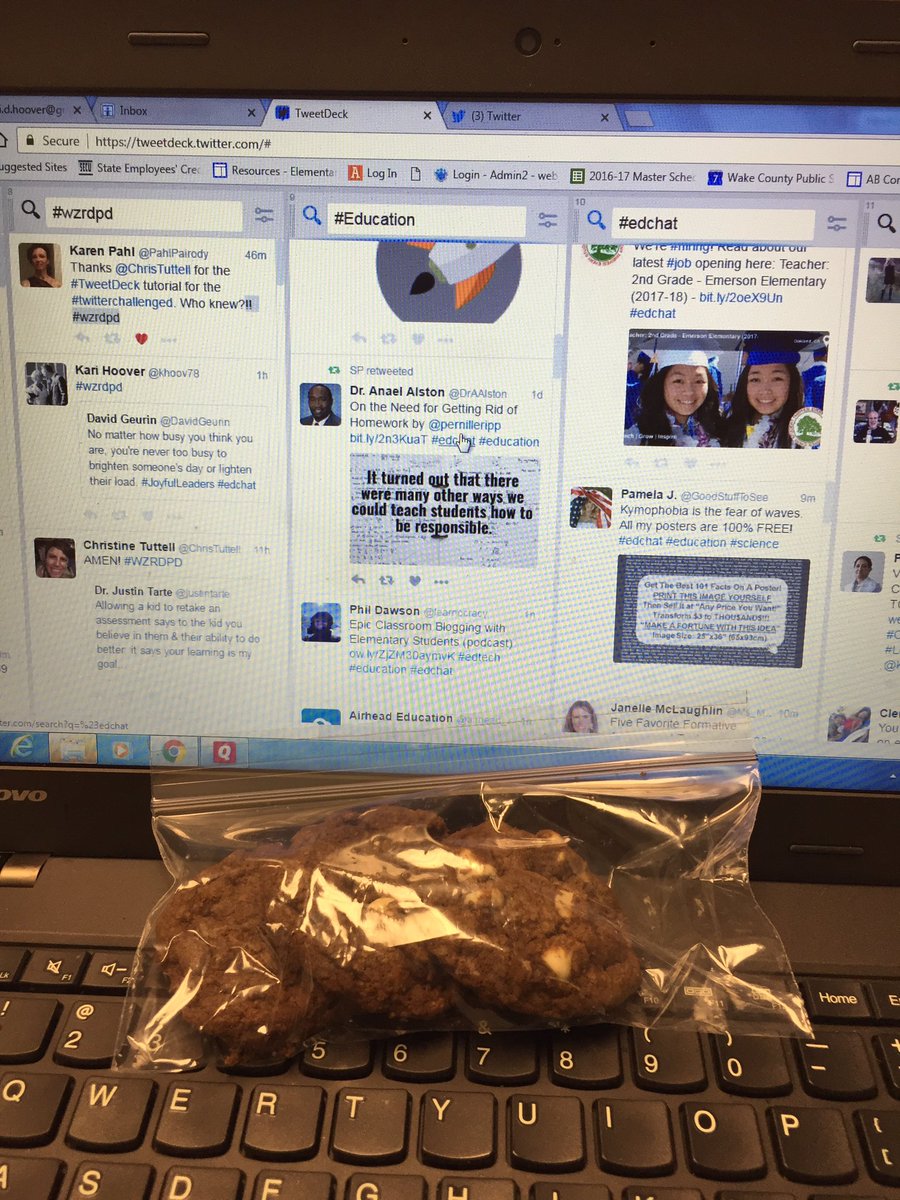 khoov78's tweet image. #KudosKookies and a newly created #tweetdeck 🙌🏻🎉 this day is complete!  Thank you @ChrisTuttell 😃 #wzrdpd