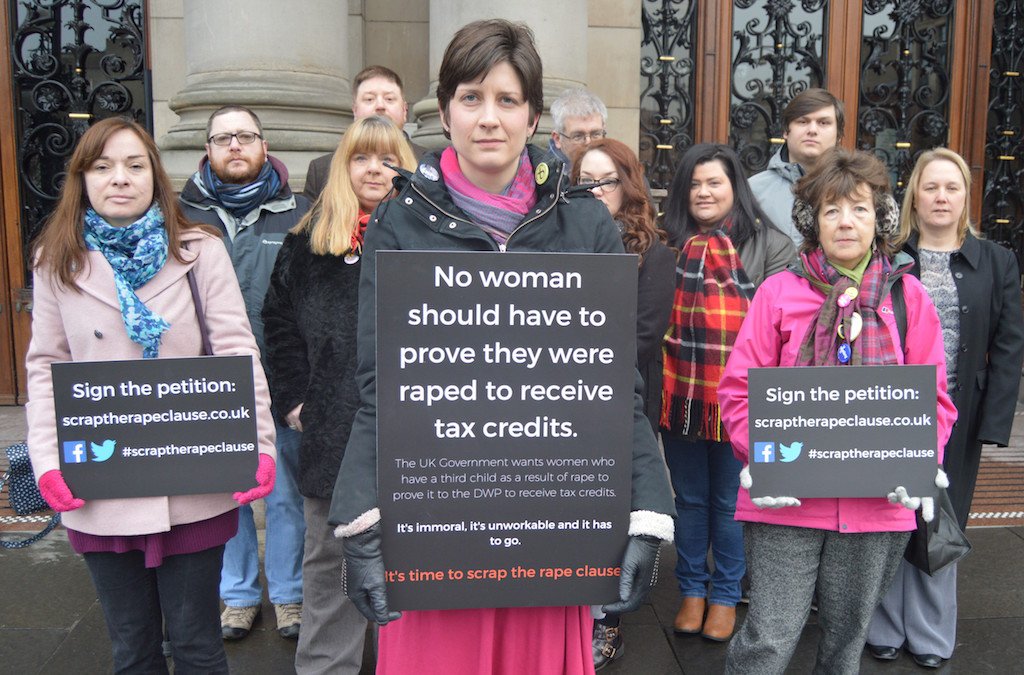 Scottish charities refuse to cooperate with <a href="/GOVUK/">GOV.UK</a> rape clause  okt.to/FAtAem