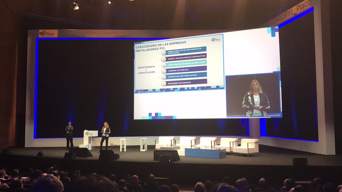audiotec_es's tweet photo. En directo, Nuestra Directora General, Ana Espinel, representando  la Marca #Audiotec como empresa certificadora  #Acústica #YOPROPYL_Placo https://t.co/FGkFI8p8Ax